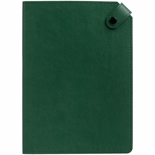 Ежедневник Angle, недатированный, зеленый с логотипом  заказать по выгодной цене в кибермаркете AvroraStore
