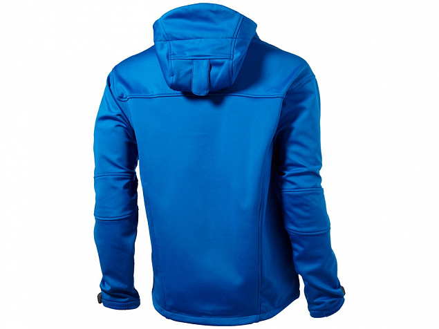 Куртка софтшел Match мужская, небесно-синий/серый с логотипом  заказать по выгодной цене в кибермаркете AvroraStore