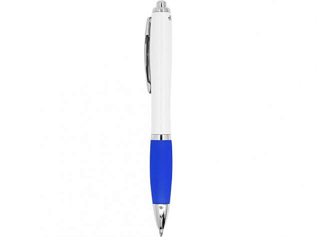 Ручка пластиковая шариковая с антибактериальным покрытием CARREL с логотипом  заказать по выгодной цене в кибермаркете AvroraStore