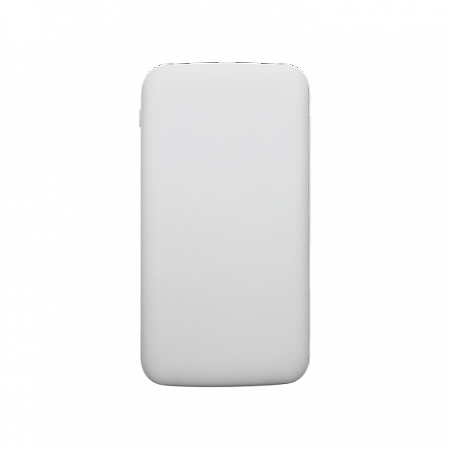 Внешний аккумулятор Bplanner Power 2 ST, софт-тач, 10000 mAh (Белый) с логотипом  заказать по выгодной цене в кибермаркете AvroraStore