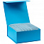 Коробка Amaze, голубая с логотипом  заказать по выгодной цене в кибермаркете AvroraStore