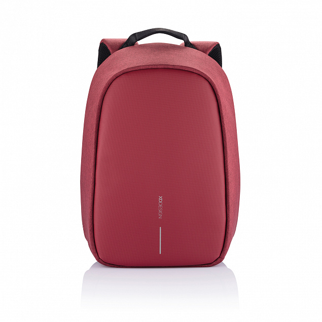 Антикражный рюкзак Bobby Hero Small, красный с логотипом  заказать по выгодной цене в кибермаркете AvroraStore