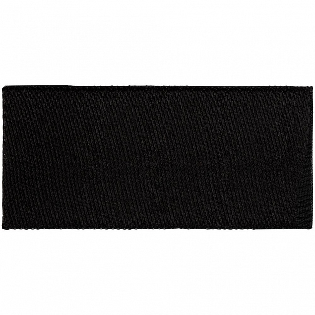 Лейбл тканевый Epsilon, XXS, черный с логотипом  заказать по выгодной цене в кибермаркете AvroraStore