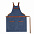 Фартук Artificer, синий с логотипом  заказать по выгодной цене в кибермаркете AvroraStore