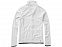 Куртка флисовая Brossard мужская, белый с логотипом  заказать по выгодной цене в кибермаркете AvroraStore