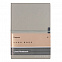 Блокнот A6 Elegance Storyline, серый с логотипом  заказать по выгодной цене в кибермаркете AvroraStore
