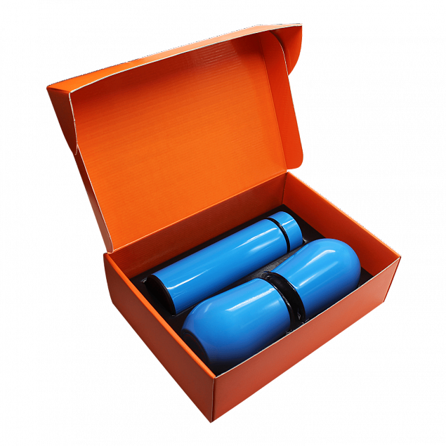 Набор Hot Box C2 B, голубой с логотипом  заказать по выгодной цене в кибермаркете AvroraStore