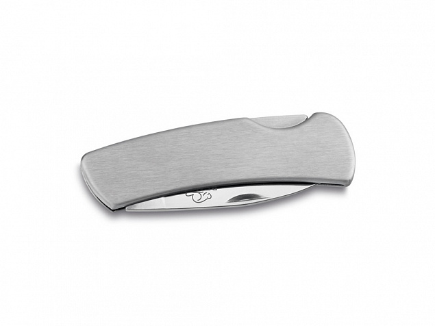 Карманный нож с зажимом безопасности «GARMISCH» с логотипом  заказать по выгодной цене в кибермаркете AvroraStore