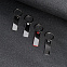 Брелок TONER STICK; 5,28 x 1,6 x 0,42 см; серый; металл/пластик; лазерная гравировка с логотипом  заказать по выгодной цене в кибермаркете AvroraStore